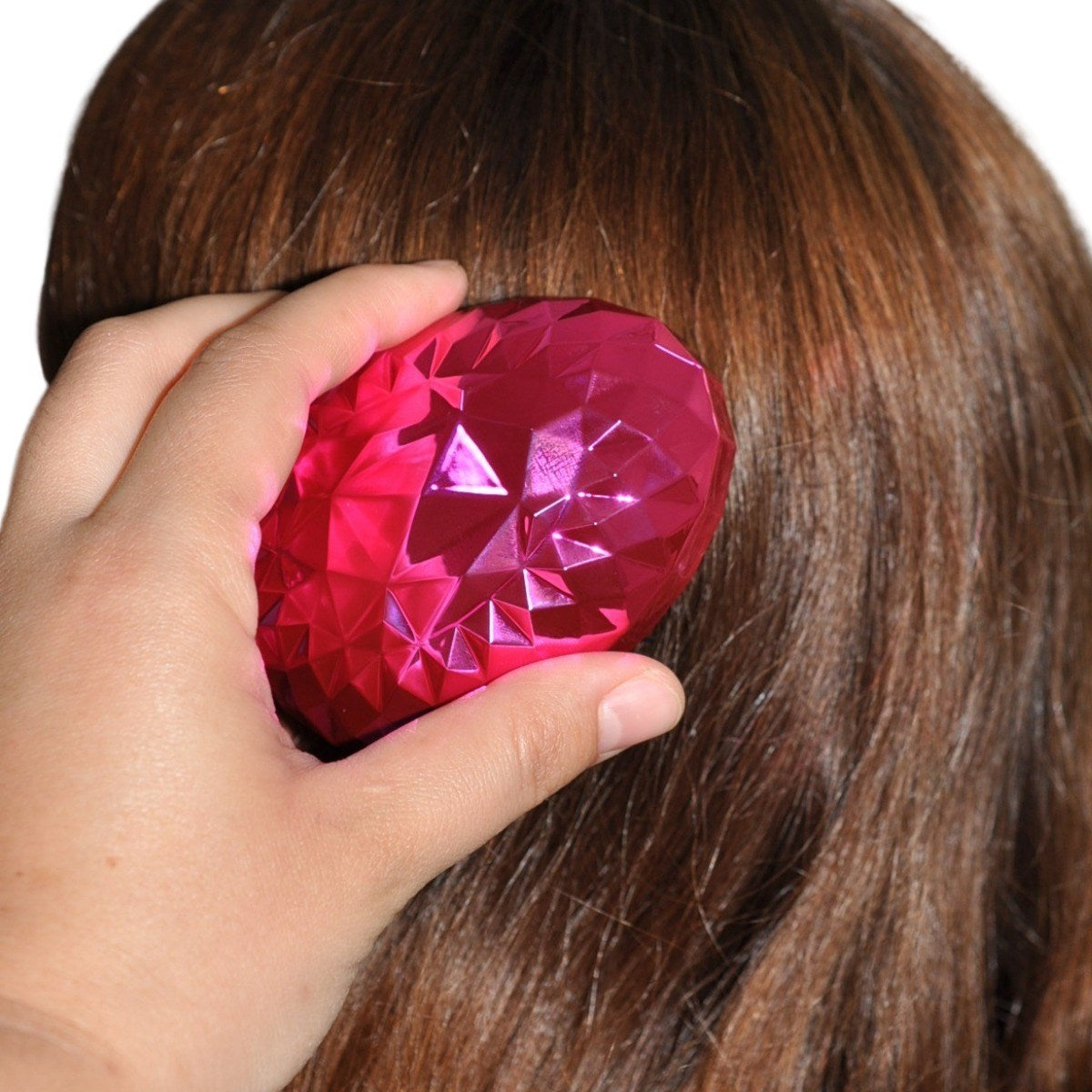 ANKAVERSE® Neon Pembe Geniş Dişli Saç Düzleştirici Tarak
