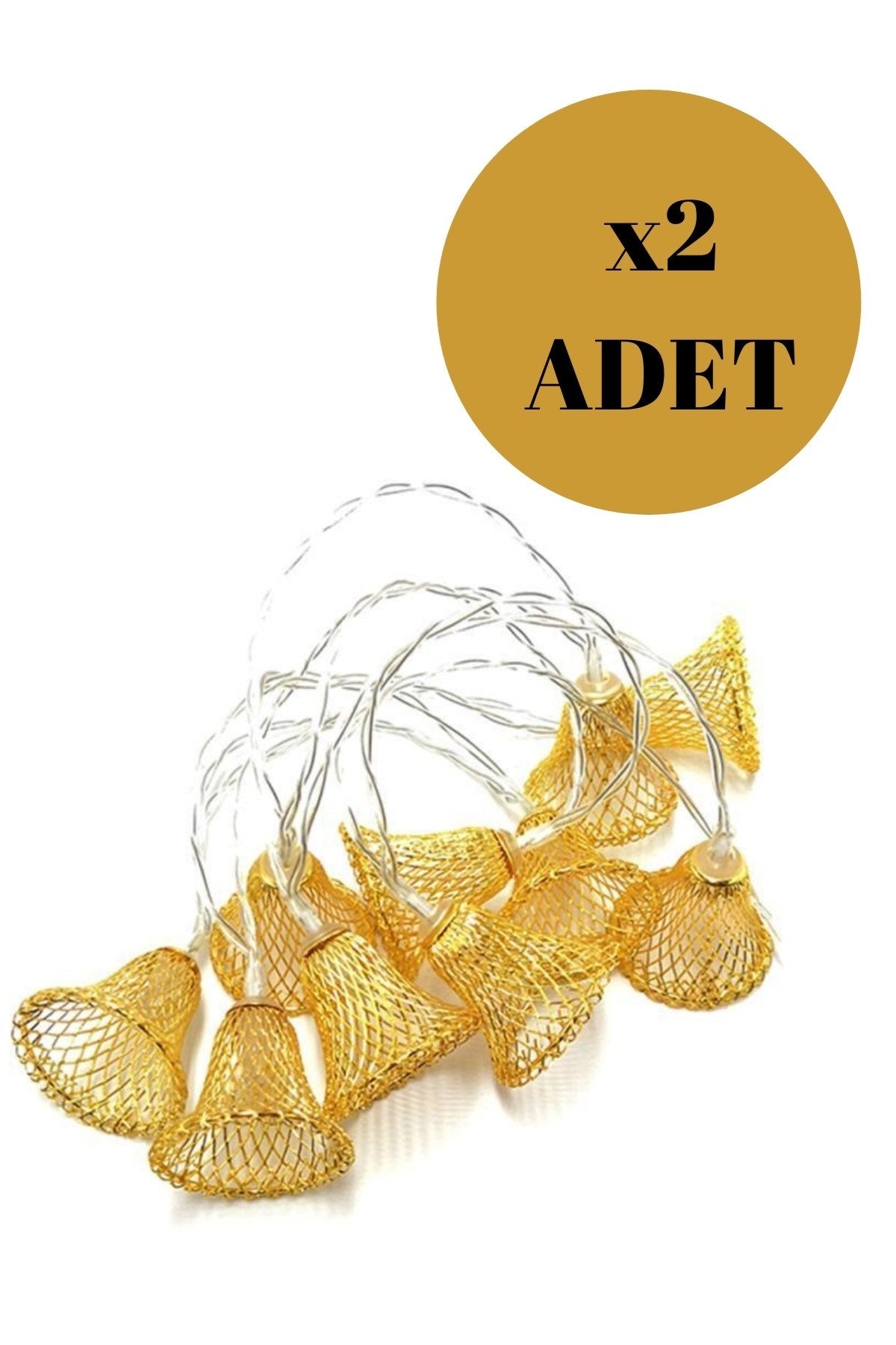 ANKAVERSE® Çan Şeklinde LED Işık Şeridi - Parti ve Özel Gün Dekorasyonu