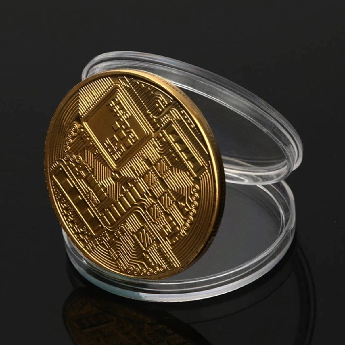 ANKAVERSE® Bitcoin Madeni Hatıra Parası Madeni Bitcoin Hediye Sikke Para