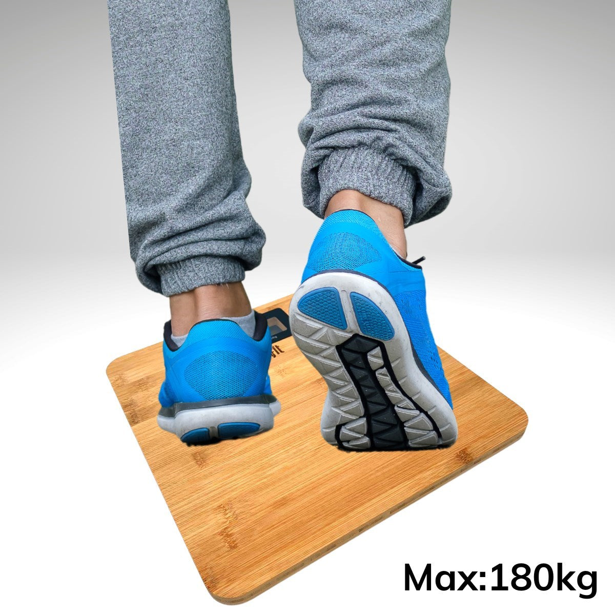 ANKAVERSE® Techfit Bambu Banyo Baskülü Yüksek Hassasiyetli Darbelere Dijital Dayanıklı Terazi Tf 1065 M