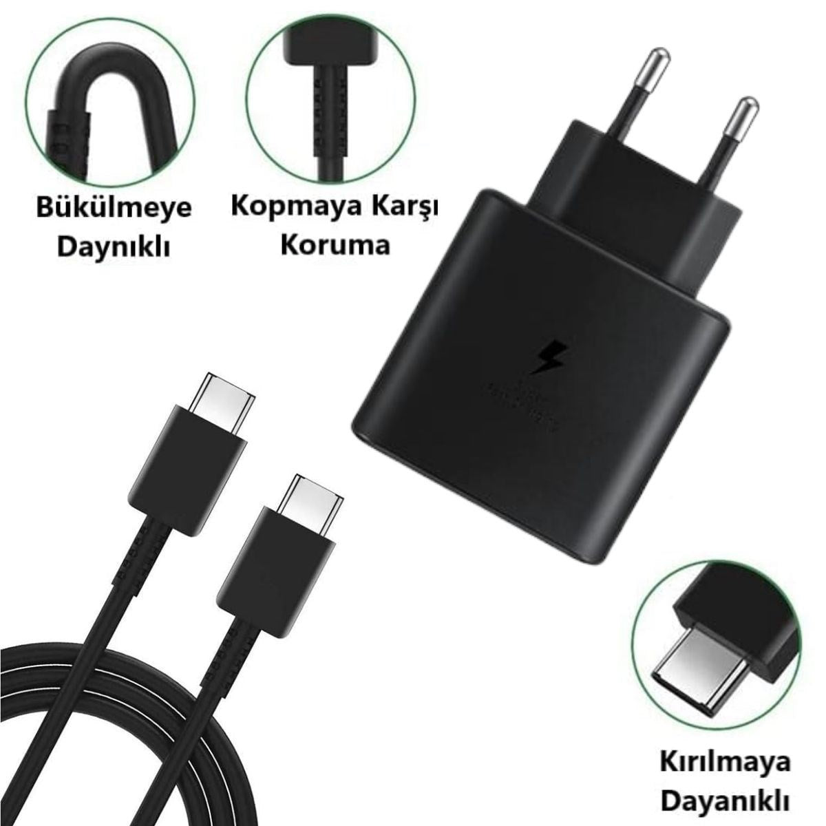 ANKAVERSE® 65W Ultra Hızlı Type-C Şarj Cihazı