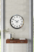 Zentime Krom Elegance 40 Cm Metal Standart Duvar Saati