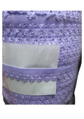 Çamaşır Lastiği Dantelli 1 cm 1 Metre Lila