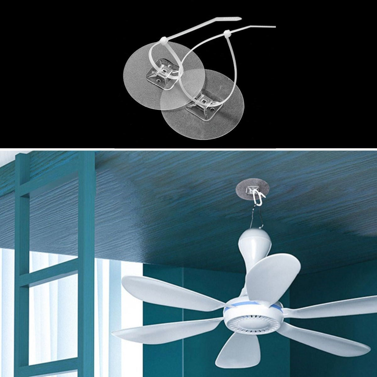 ANKAVERSE® Yapışkanlı Eşya Sabitleyici - Deprem ve Çocuk Güvenliği için 1 Çift