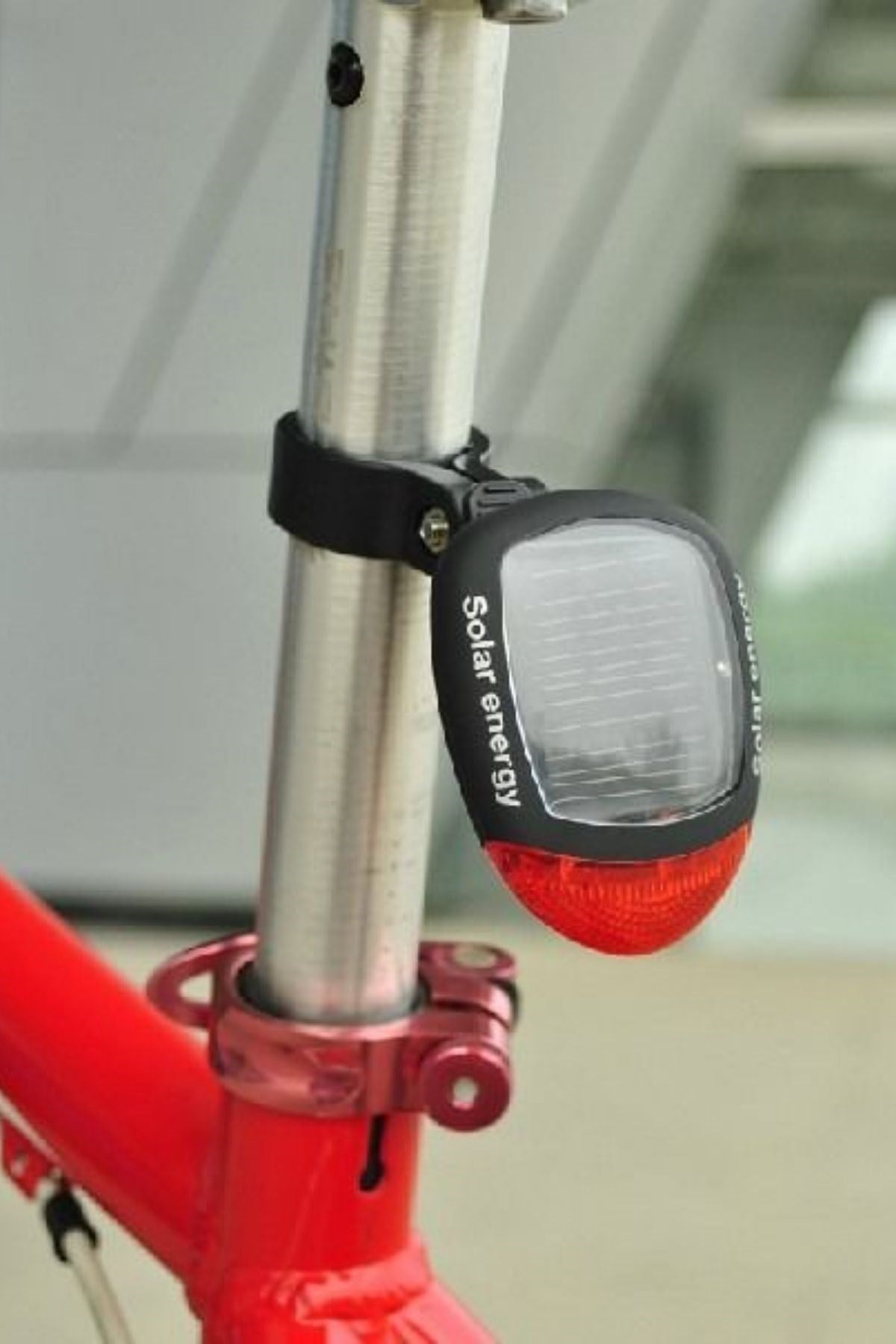 ANKAVERSE® LED Güneş Enerjisi ile Şarj Edilebilir Bisiklet Kuyruk Lambası Solar Bisiklet Lambası