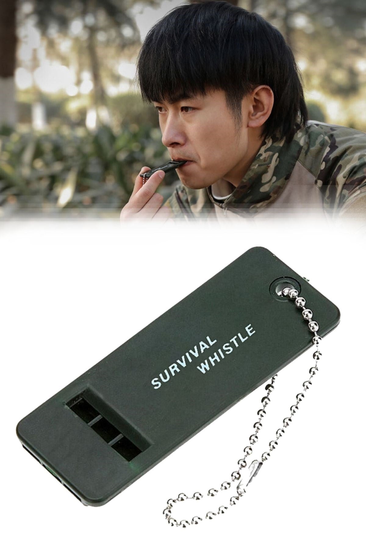 ANKAVERSE® Kamp Outdoor Yaşam Yüksek Sesli Acil Durum Survival Plastik Düdük