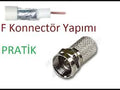 EF VİDA 50 PARÇA  UYDU KONNEKTÖR RG-6-F (5286)