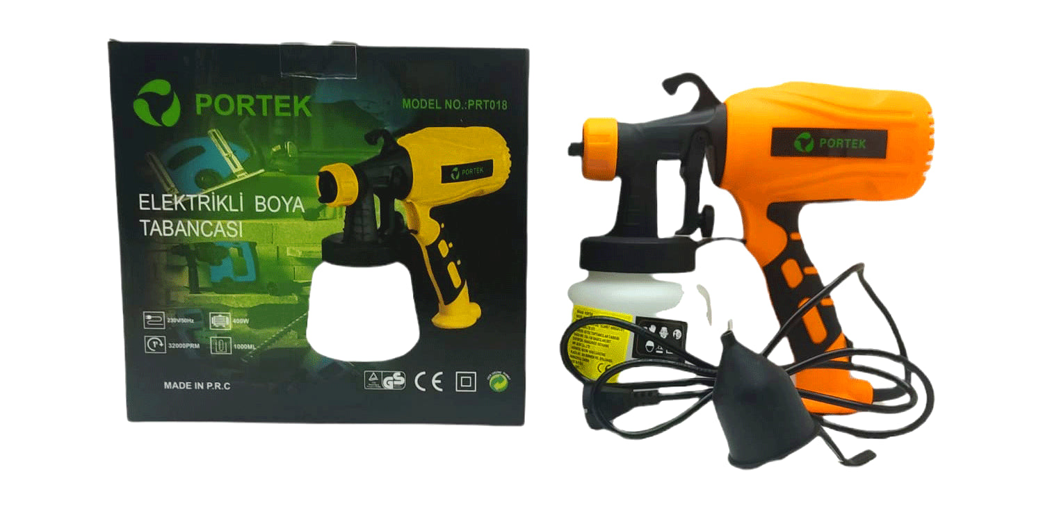ELEKTRİKLİ BOYA TABANCASI 1000 ML.400W PRT-018 (5286)