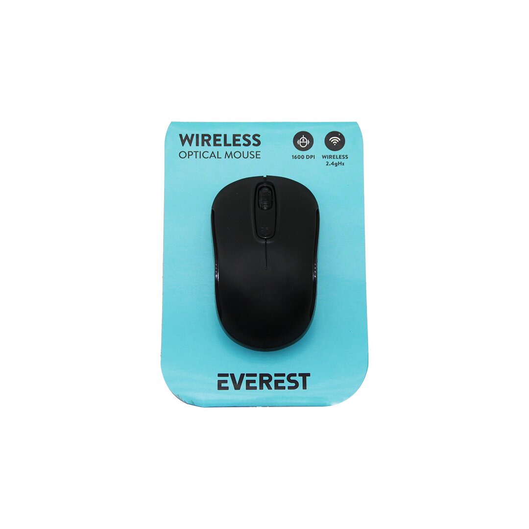 EVEREST SM-804 WİRELESS - KABLOSUZ 1600DPI USB OPTİCAL MOUSE VAKUM AMBALAJ (5286)