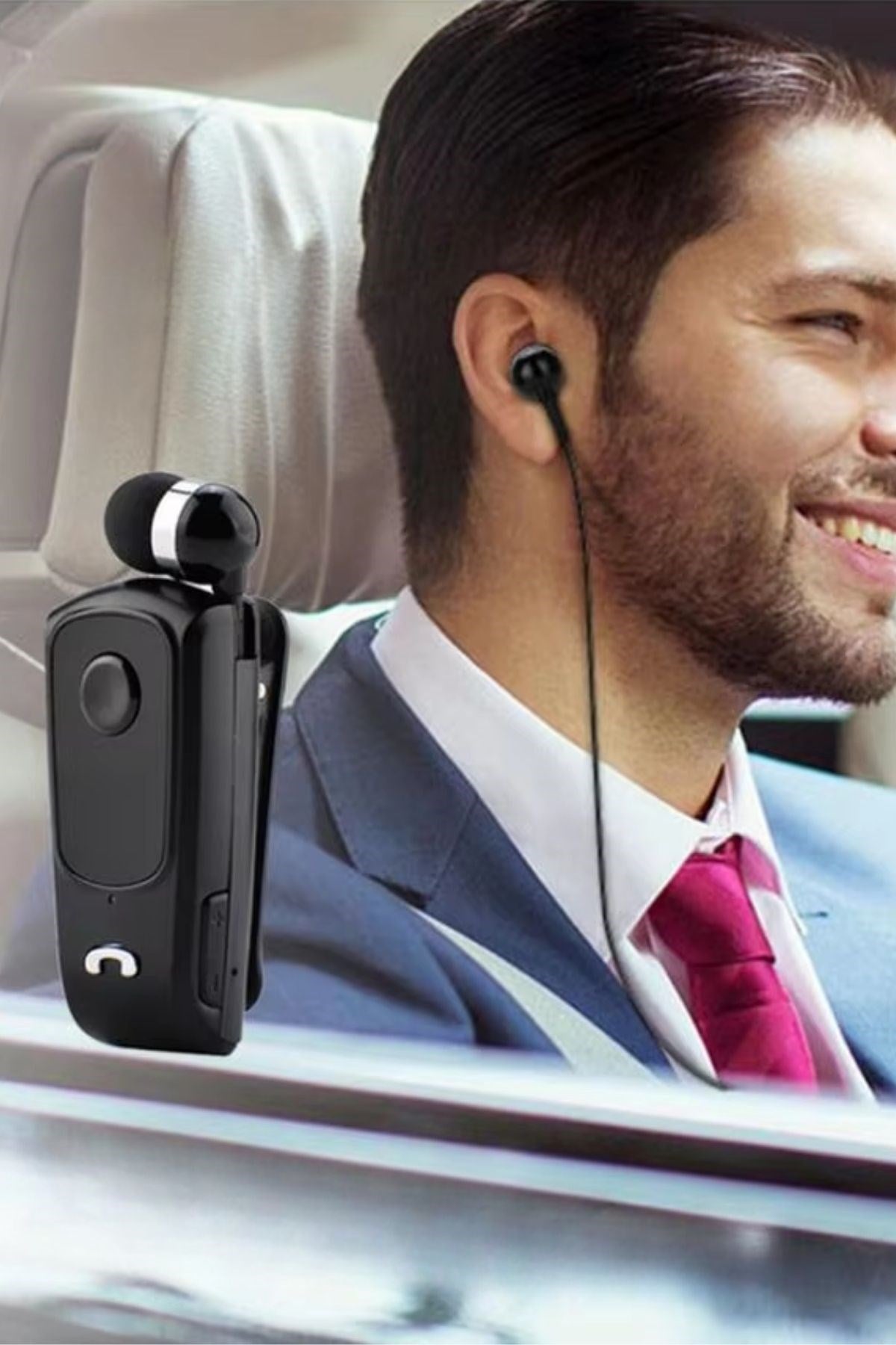 ANKAVERSE® Telefon Bağlantılı Makaralı Kulaklıklı Bluetooth Kulaklık