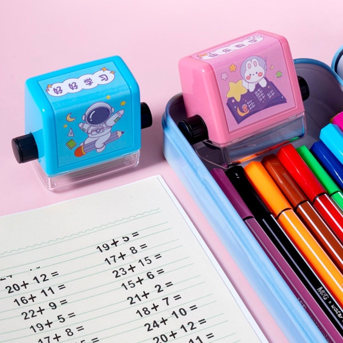 ANKAVERSE® Eğlenceli Çocuk Matematik Toplama Kaşesi