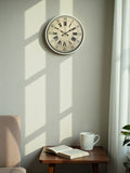 Zentime 36 Cm Sarı Dekoratif Duvar Saati