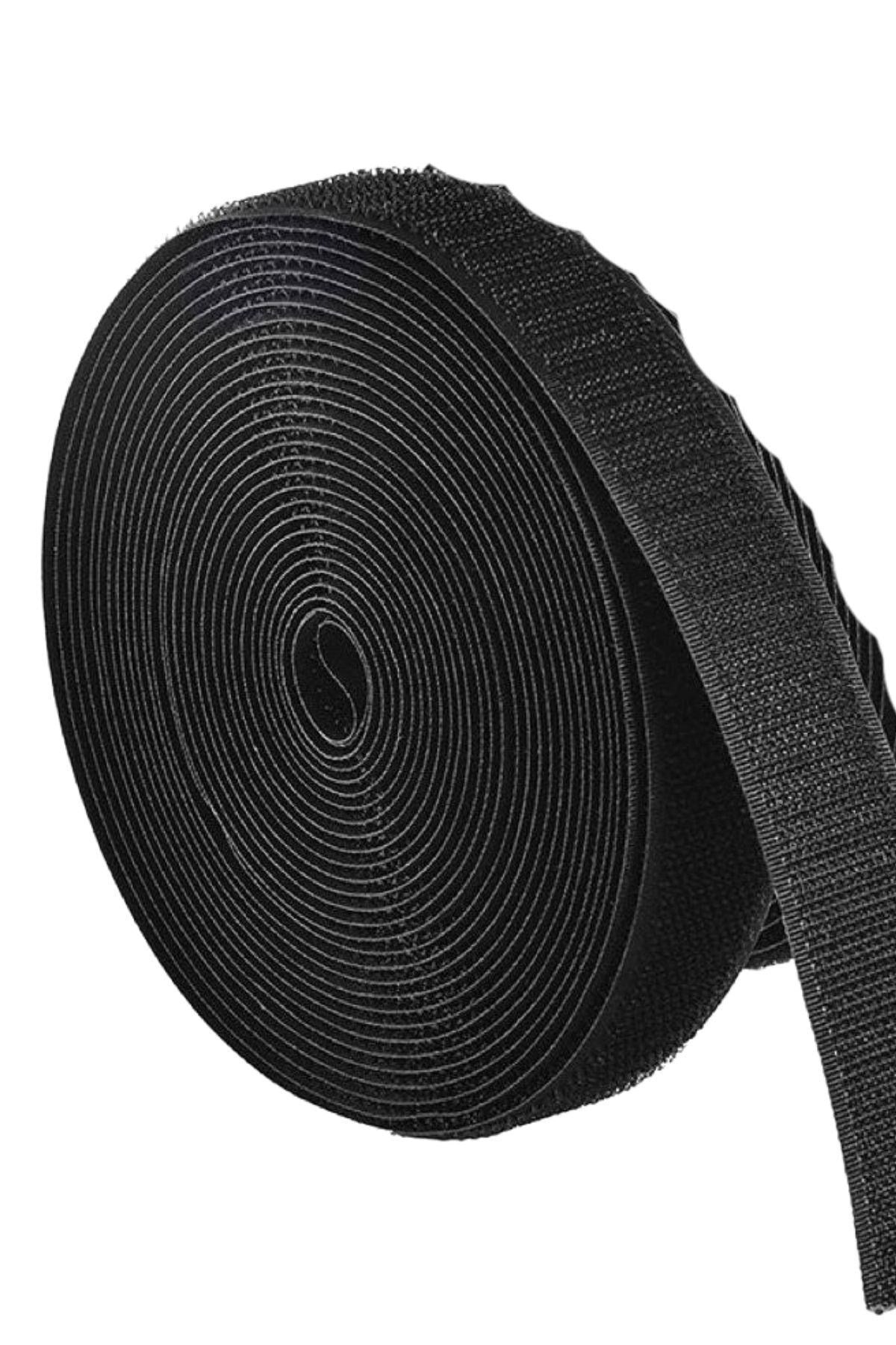 Cırt Cırt 2 cm Siyah 1 metre