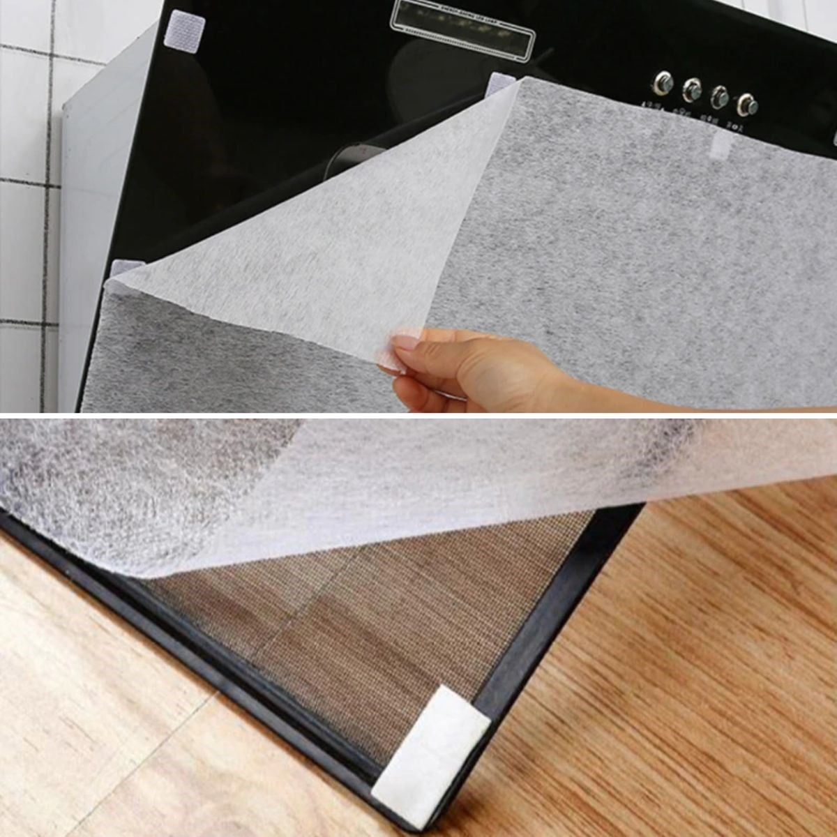 ANKAVERSE® Yağ Emici Davlumbaz Filtresi - 2'li Set, 45x90cm