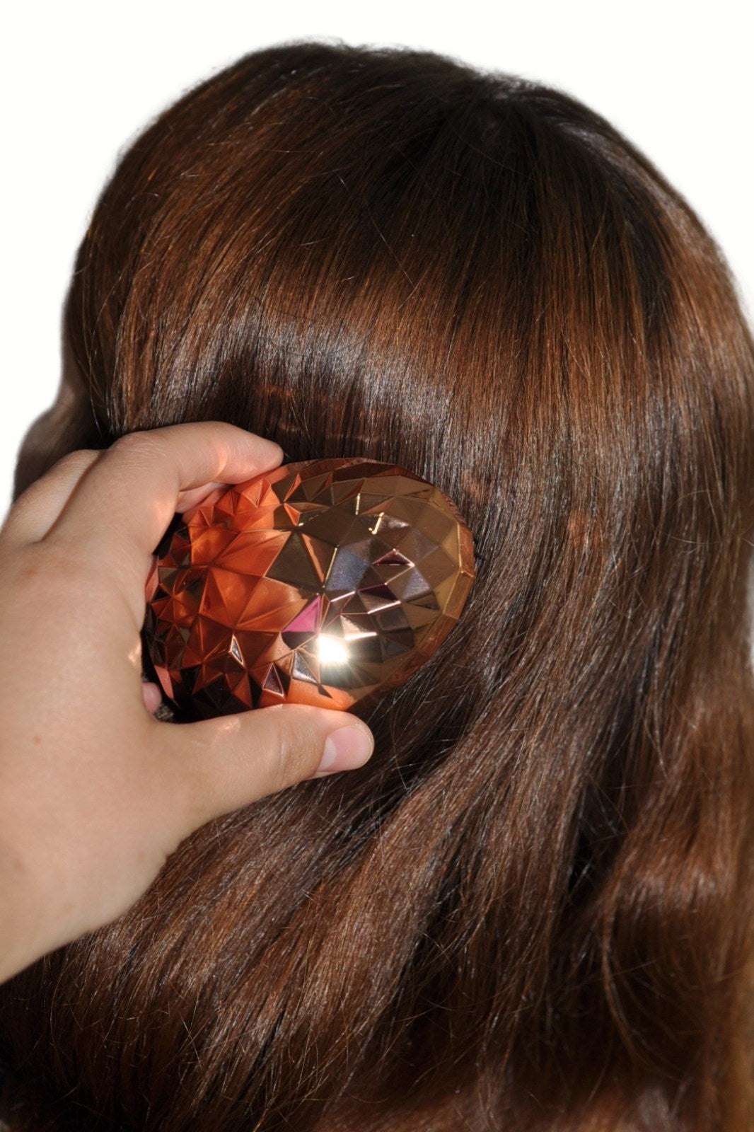 ANKAVERSE® Rose Gold Saç Düzleştirici Tarak