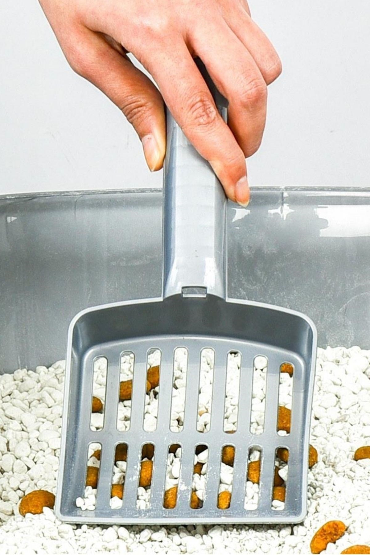 ANKAVERSE® Plastik Evcil Hayvan Kedi Kumu Temizleme Eleme Küreği