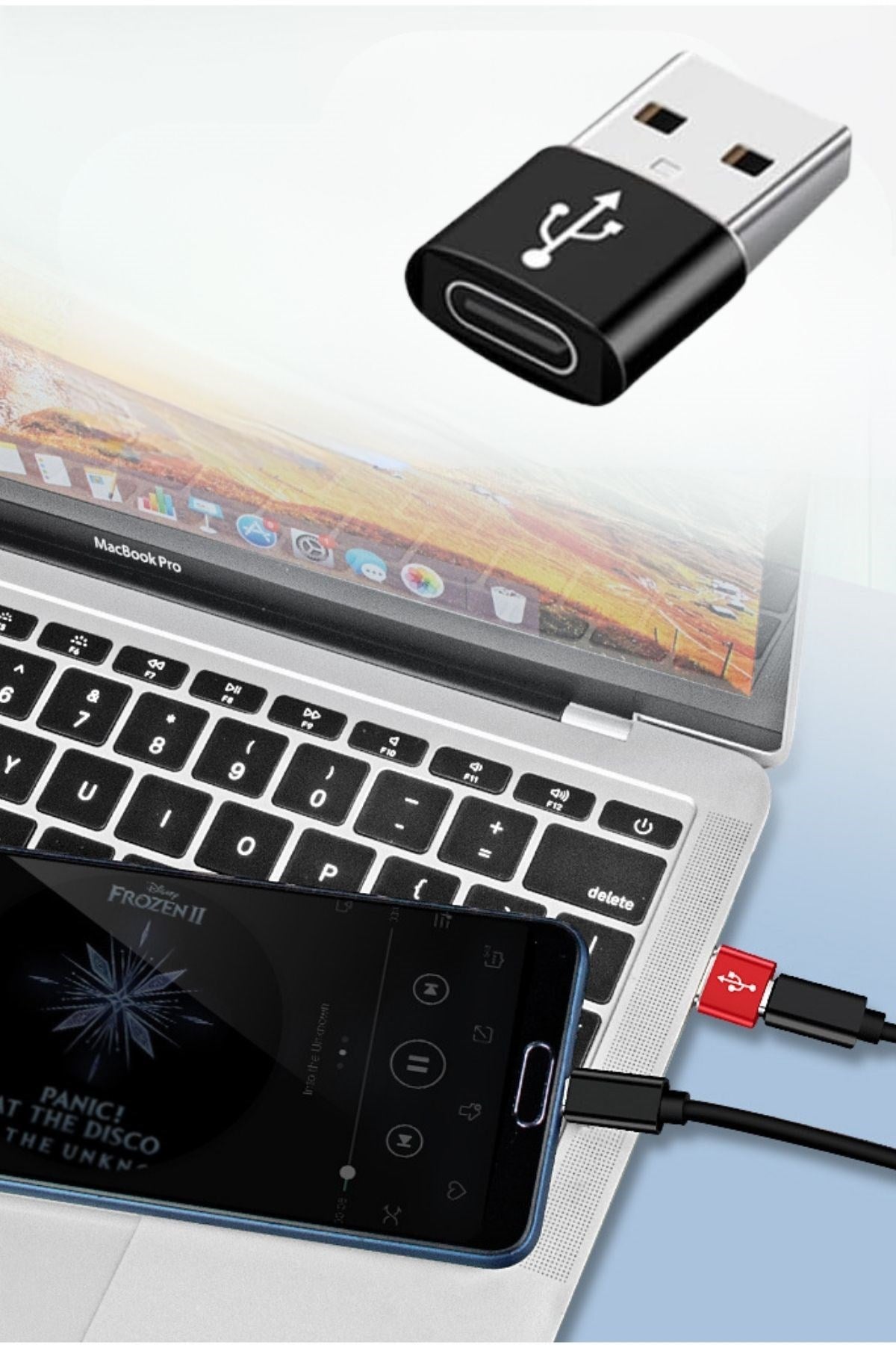 ANKAVERSE® USB'den Type-C'ye Dönüştürücü Adaptör