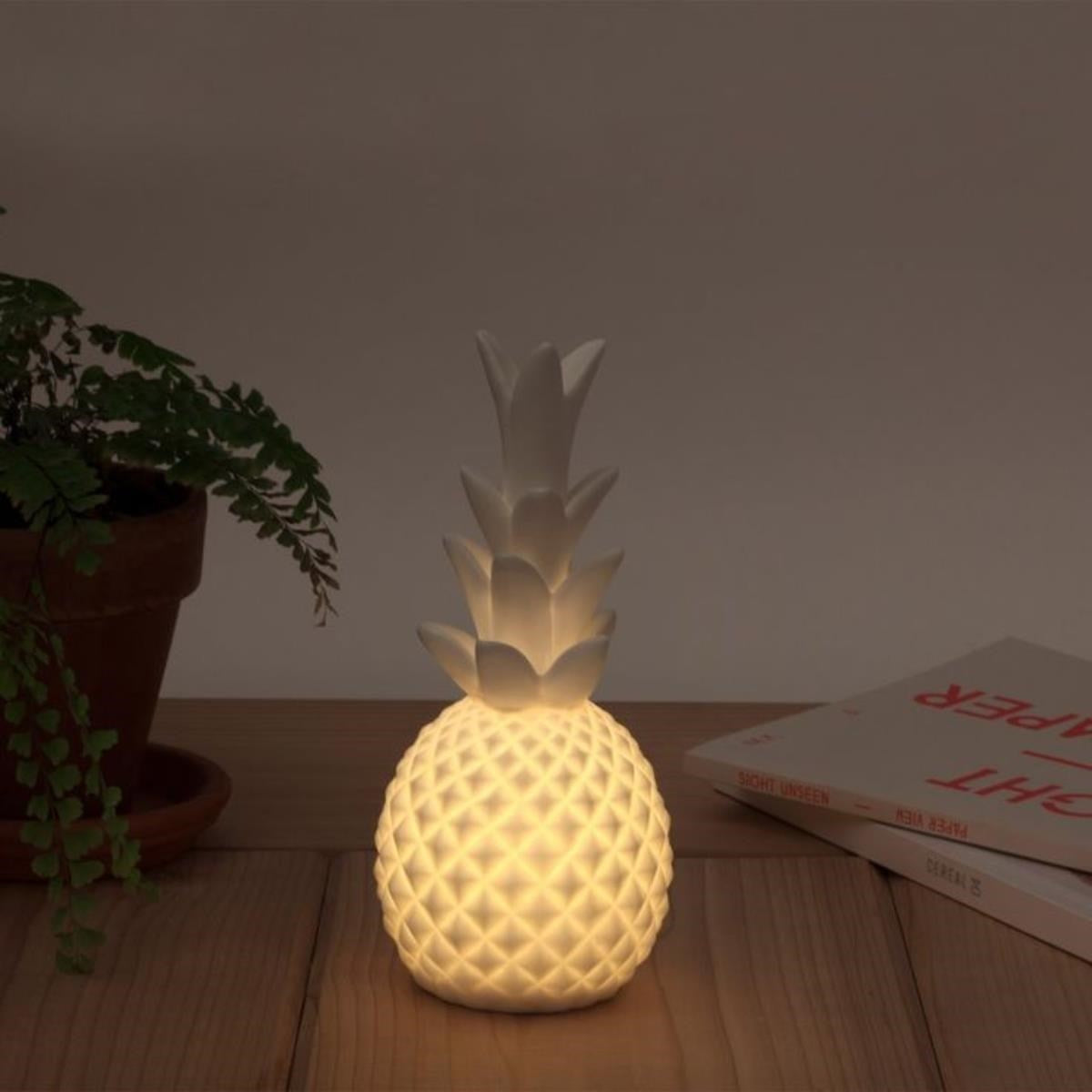 ANKAVERSE® Ananas Şekilli Büyük Boy Pilli Lamba