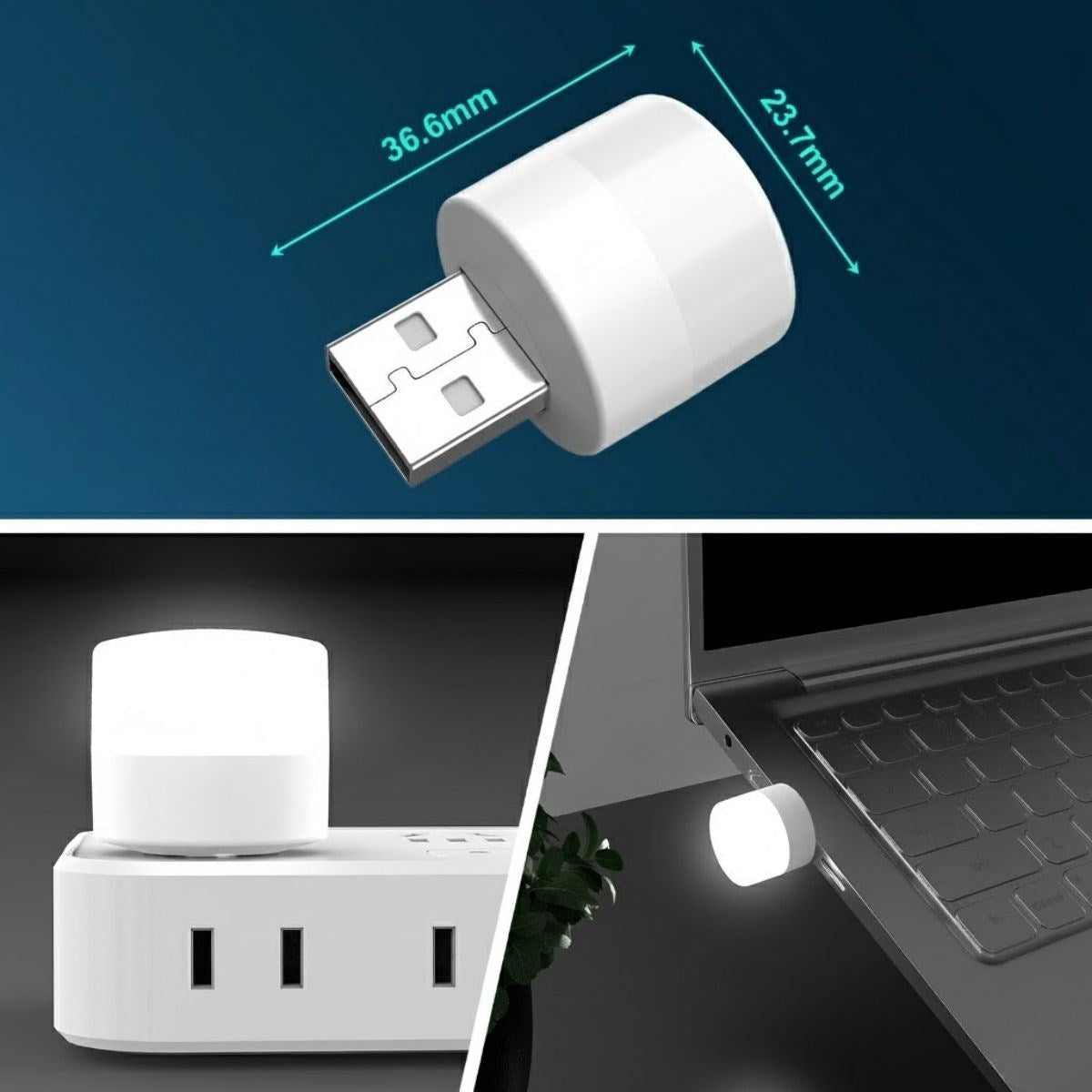 ANKAVERSE® USB Mini Top LED 10 lu Aydınlatma Seti - Sıcak Renkli Gece Lambası, Enerji Tasarruflu Mikro LED Işıklar