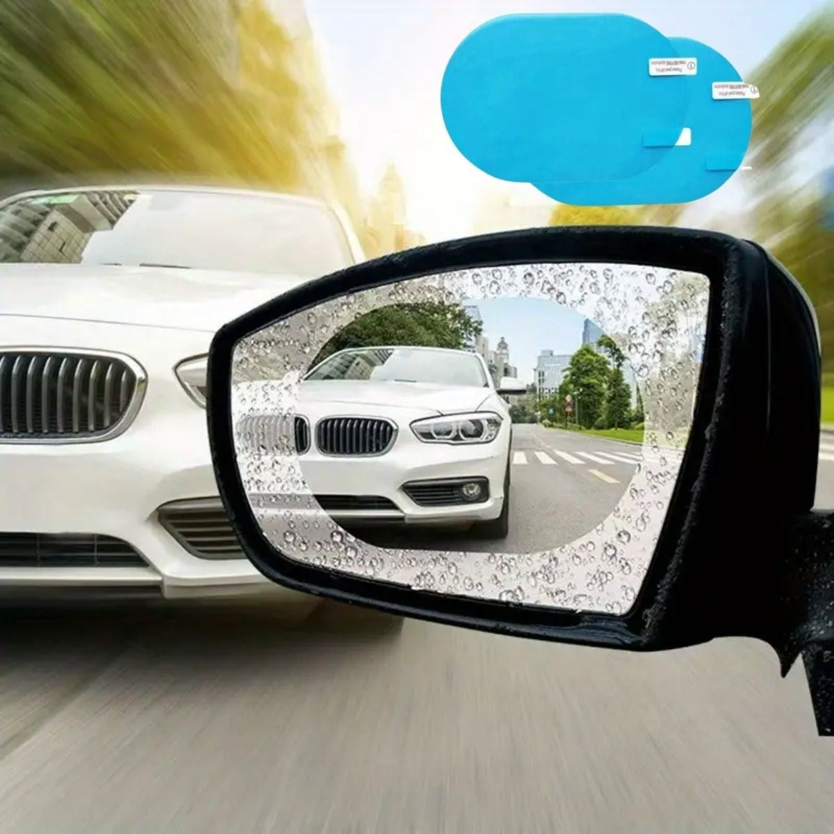ANKAVERSE® Yağmur Kaydırıcı ve Buğu Önleyici Ayna Filmi