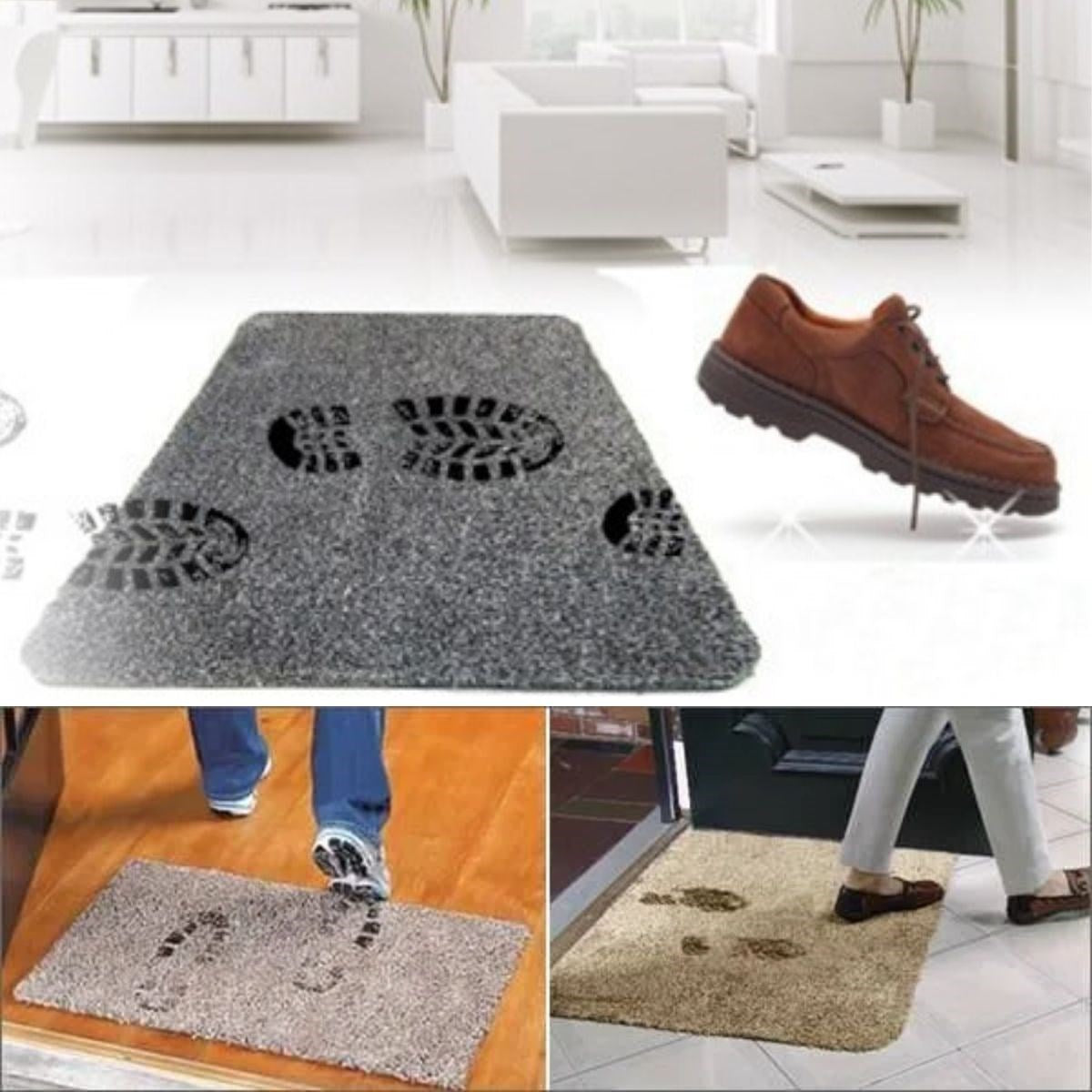 ANKAVERSE® Clean Step Süper Emici Yıkanabilir Paspas