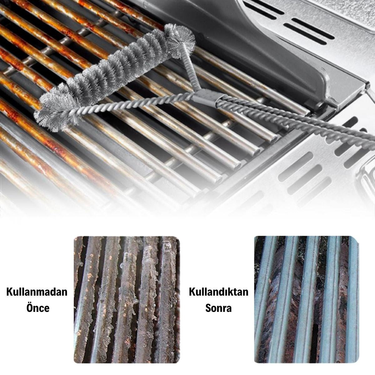 ANKAVERSE® Etkili Izgara Temizlik Fırçası