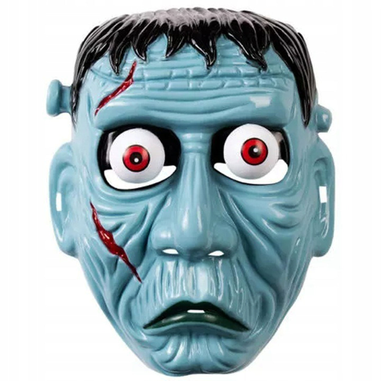 Frankenstein Temalı Sallanan Oynar Gözlü Maske (5286)