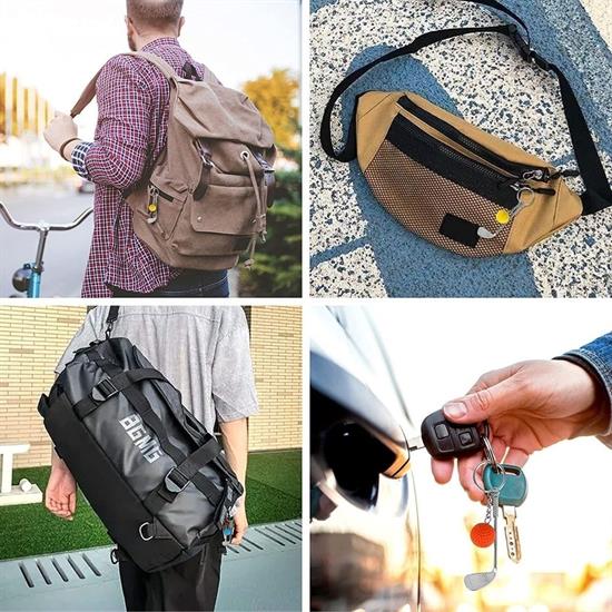 Gerçekçi Golf Tasarımlı Şık Anahtarlık Kolye Çanta Süsü Golf Keychain (5286)