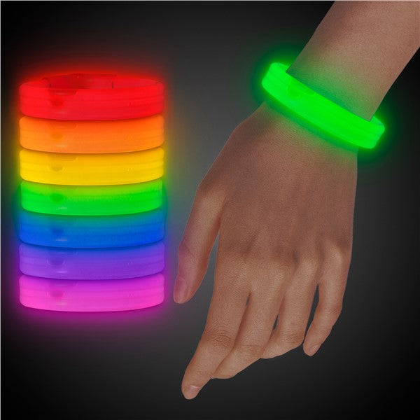 Glow Partisi Glow Ekstra Kalın Fosforlu Bileklik  6 Renk 6 Adet (5286)