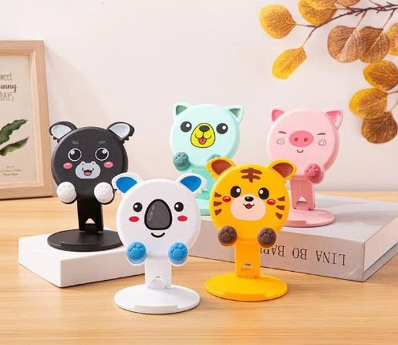 Hayvan Figürlü Masaüstü Telefon Standı 5 Model (5286)
