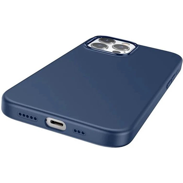 HOCO Pure Series iPhone 15 Pro Max Manyetik Silikon Kılıf-(5775) - Siyah