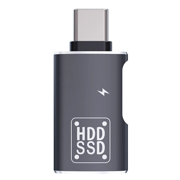 ALLY Type-C To Şarj + OTG 3.0 Dönüştürücü Adaptör-(5775) - Siyah