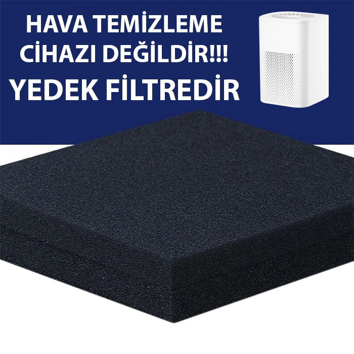 EZERE STK-36669 Hava Temizleyici Makinesi için Yedek Filtre-(5775) - Siyah