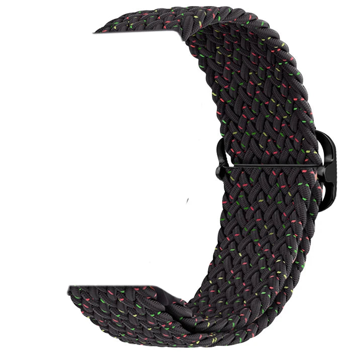 Ally Apple Watch 7-8 45mm 6-5-4 44mm Watch Ultra 49mm Japon Tokalı Elastik Kayış Kordon 3-2-1 42mm-(5775) - Siyah