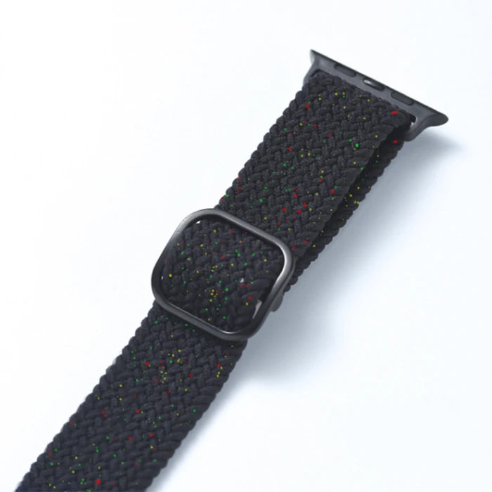 Ally Apple Watch 7-8 45mm 6-5-4 44mm Watch Ultra 49mm Japon Tokalı Elastik Kayış Kordon 3-2-1 42mm-(5775) - Mavi