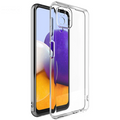 ALLY SM Galaxy A22 4G Kılıf Kamera Korumalı Ultra İnce Şeffaf Silikon Kılıf-(5775) - Şeffaf 2