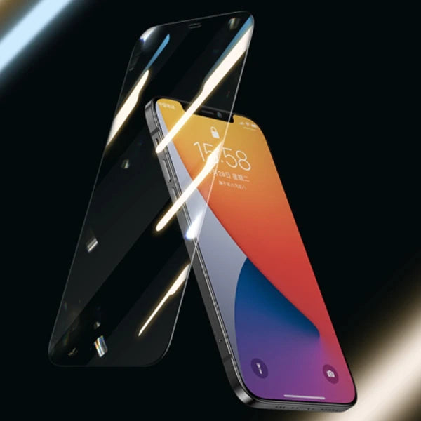 ALLY iPhone 12-İPhone 12 Pro 6.1 Tempered Cam Ekran Koruyucu-(5775) - Şeffaf 2
