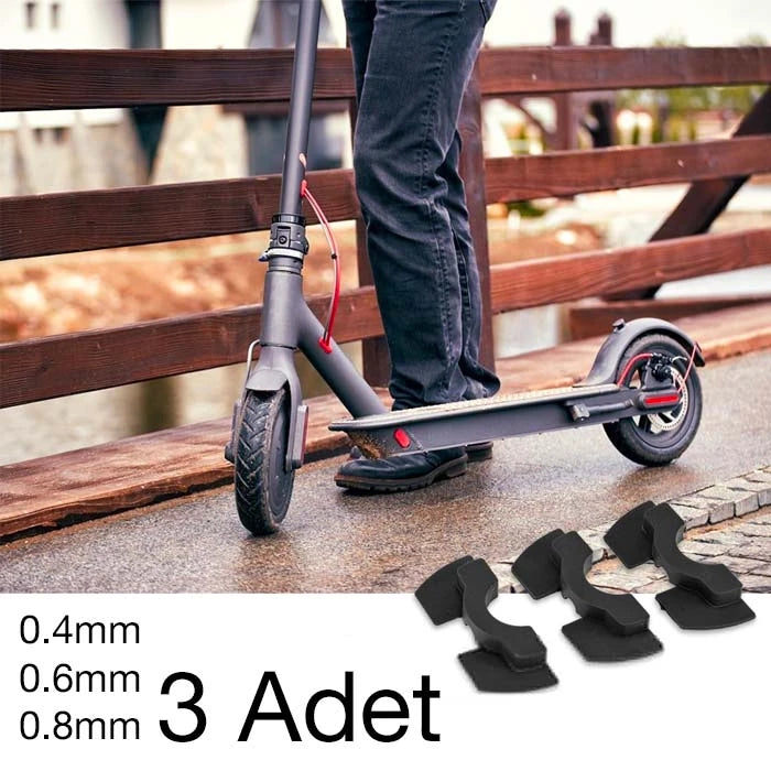Xiaomi M365 Scooter için Kauçuk Titreşim Sarsıntı Önleyici Damper-(5775) - Kırmızı