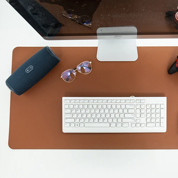 Ally Su Geçirmez Deri Mouse Pad 80*40 Cm-(5775) - Siyah