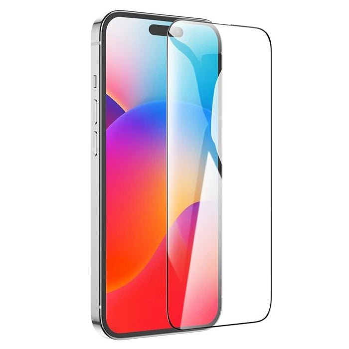 HOCO iPhone 15 Pro Full HD Tempered Kırılmaz Cam Ekran Koruyucu 25 Adet Set-(5775) - Şeffaf 2