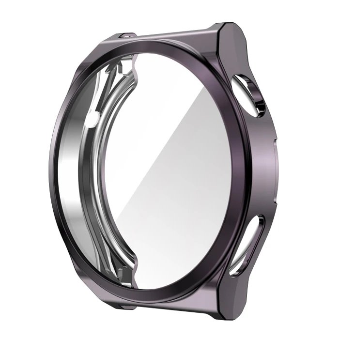 Ally Huaewei Watch GT 3 Pro 46mm Kılıf 360 Full Koruma Ultra İnce Silikon Kılıf-(5775) - Şeffaf 2