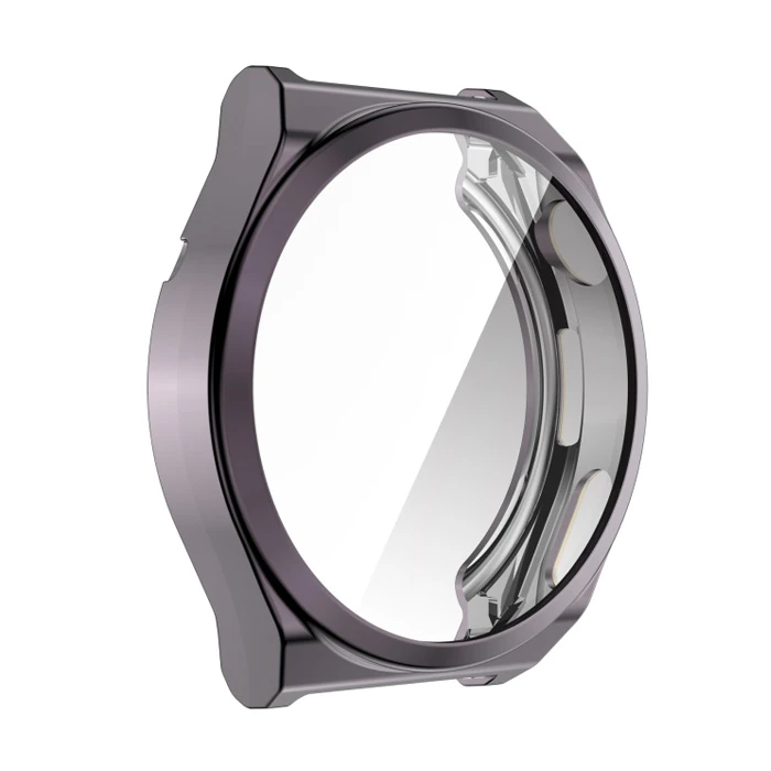 Ally Huaewei Watch GT 3 Pro 46mm Kılıf 360 Full Koruma Ultra İnce Silikon Kılıf-(5775) - Şeffaf 2