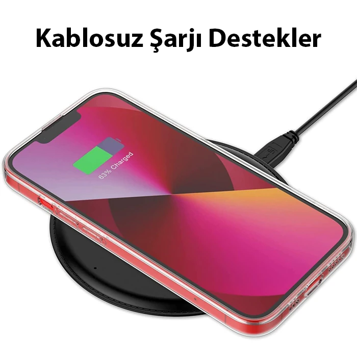ALLY iPhone 14 Plus 6.7inç Crystal Clear Kamera Korumalı Sert PC Kılıf-(5775) - Şeffaf 2