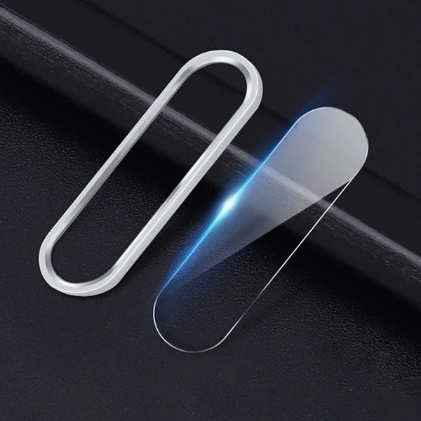 Xiaomi Mi CC9/CC9E/ Mi A3 Kamera Koruma Metal Lens+ Kırılmaz Cam Set-(5775) - Mavi