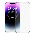 Baseus Crystalline iPhone 14 Pro için Parlama Önleyici Tempered Cam Ekran Koruyucu-(5775) - Şeffaf 2