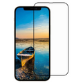 Ally iPhone 13 Mini 5.4 9D Full Tempered Cam Ekran Koruyucu-(5775) - Siyah