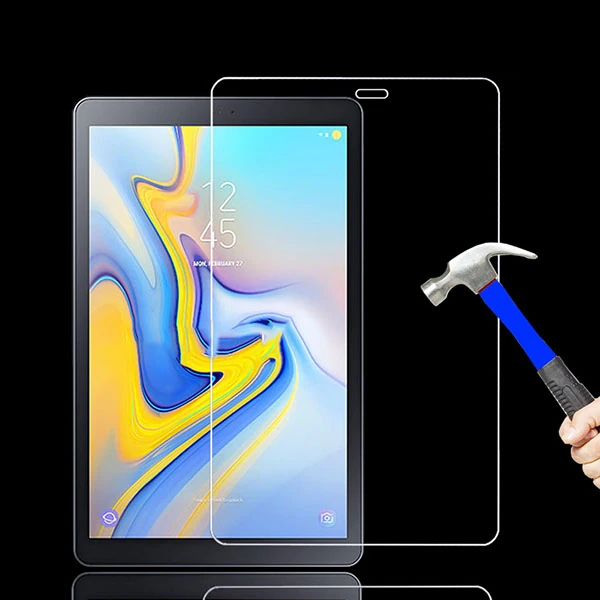 SM Galaxy Tab A 10.5 2018 T590 T595T597 İçin Kırılmaz Cam Ekran Koruyucu-(5775) - Şeffaf 2