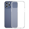 Baseus Simple Case İPhone 12 Pro 6.1 İnce Şeffaf Silikon Kılıf-(5775) - Şeffaf 2