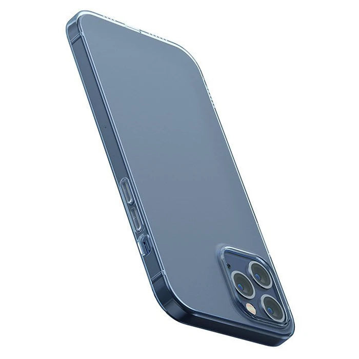 Baseus Simple Case İPhone 12 Pro 6.1 İnce Şeffaf Silikon Kılıf-(5775) - Şeffaf 2