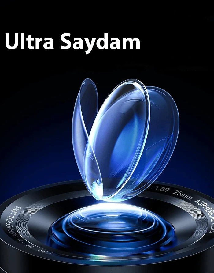 Baseus iPhone 15 Pro/15 Pro Max için Corning Serisi HD Cam Kamera Koruyucu-(5775) - Şeffaf 2